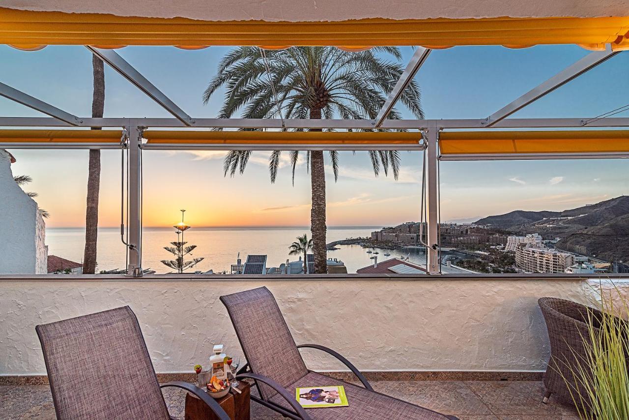 Mogan Luxury Apartment, Sea Views, Jacuzzi And Sauna. Exterior foto